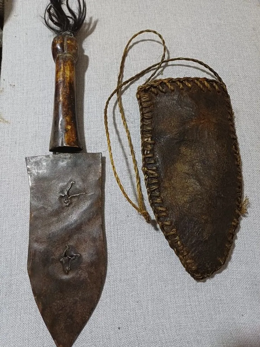 vintage african trible knife - Image 4