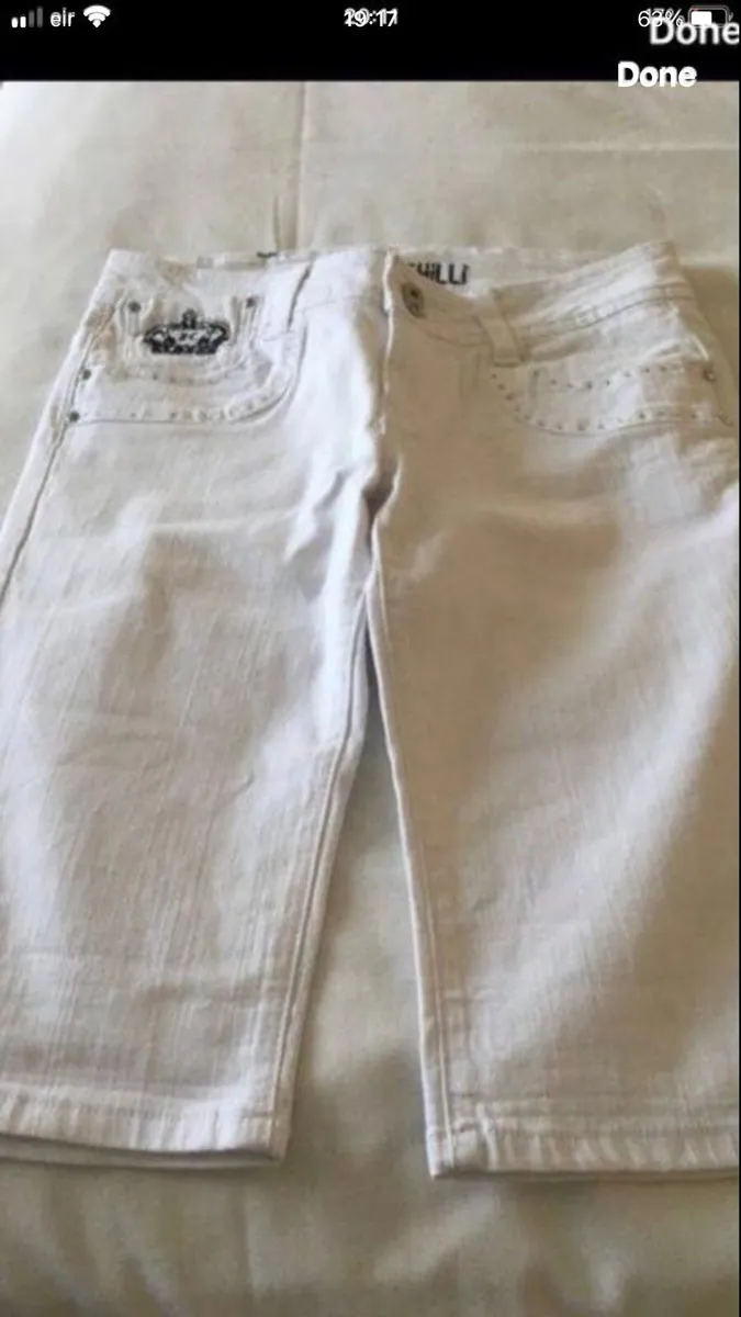 Ladies denim shorts size 8 €8 - Image 1