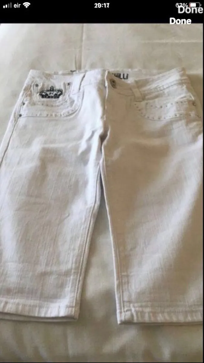 Ladies denim shorts size 8 €8 - Image 3