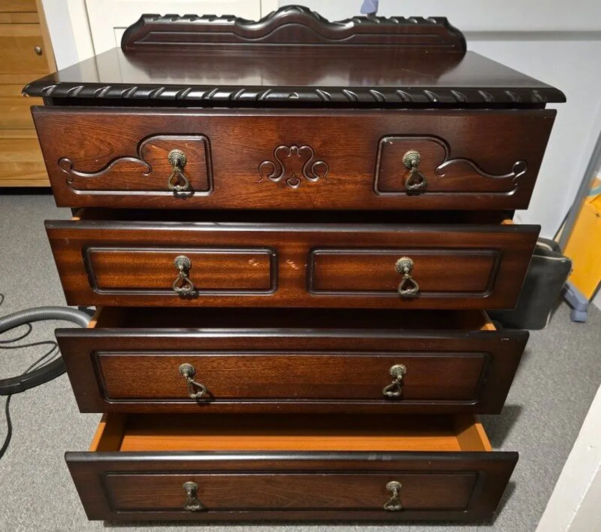 mahogany drawers - Image 1