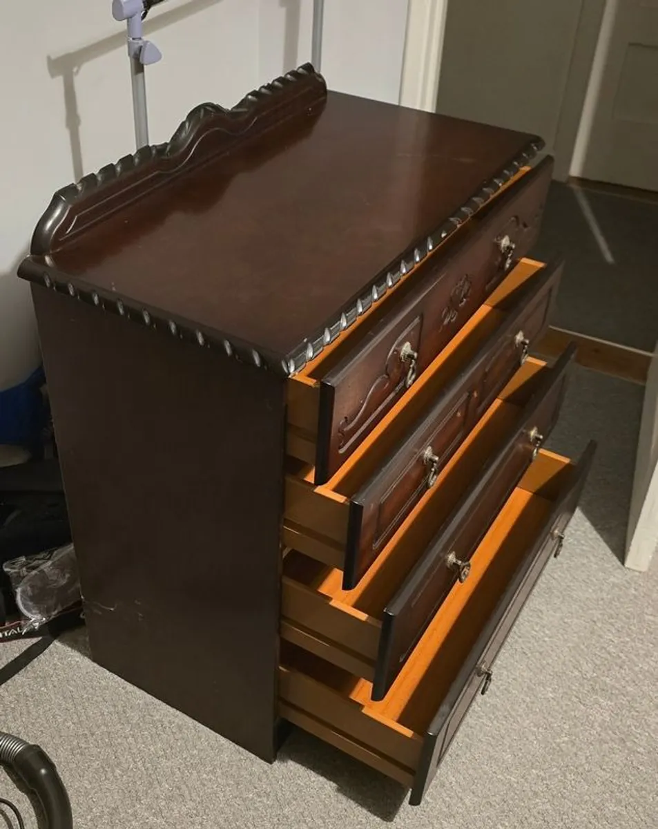 mahogany drawers - Image 4