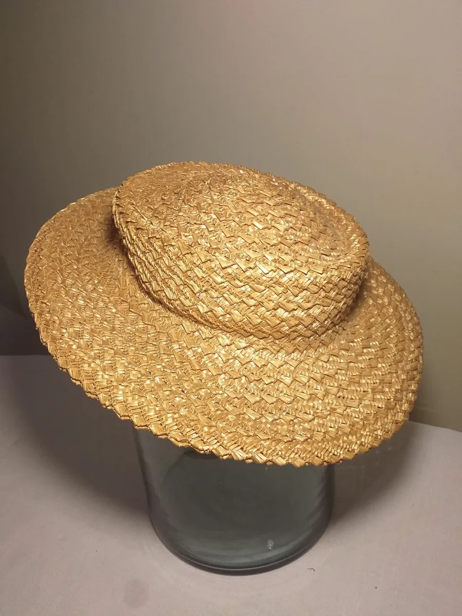 Antique Straw Hat - Image 1