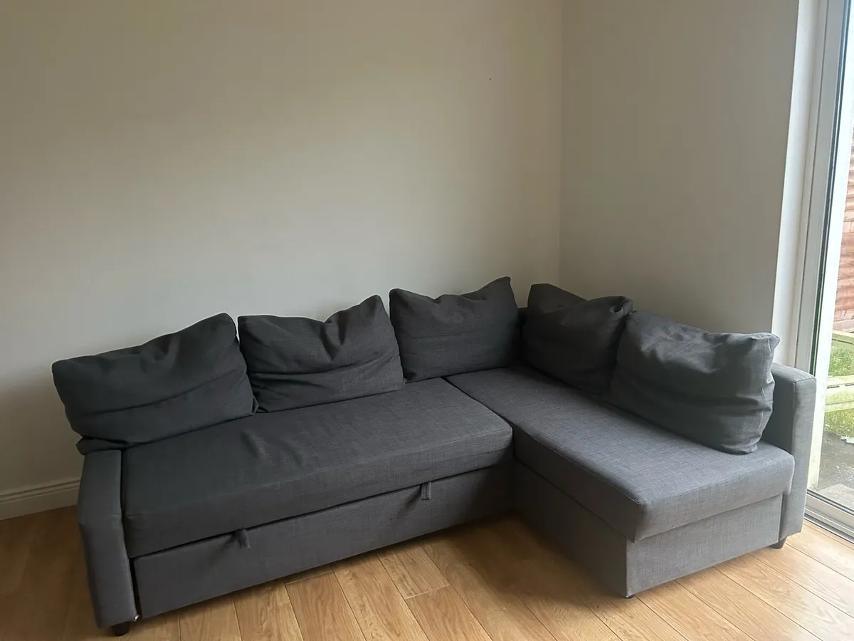 Kitchen Table & 4 chairs, couch, double bed, coffe - Image 3