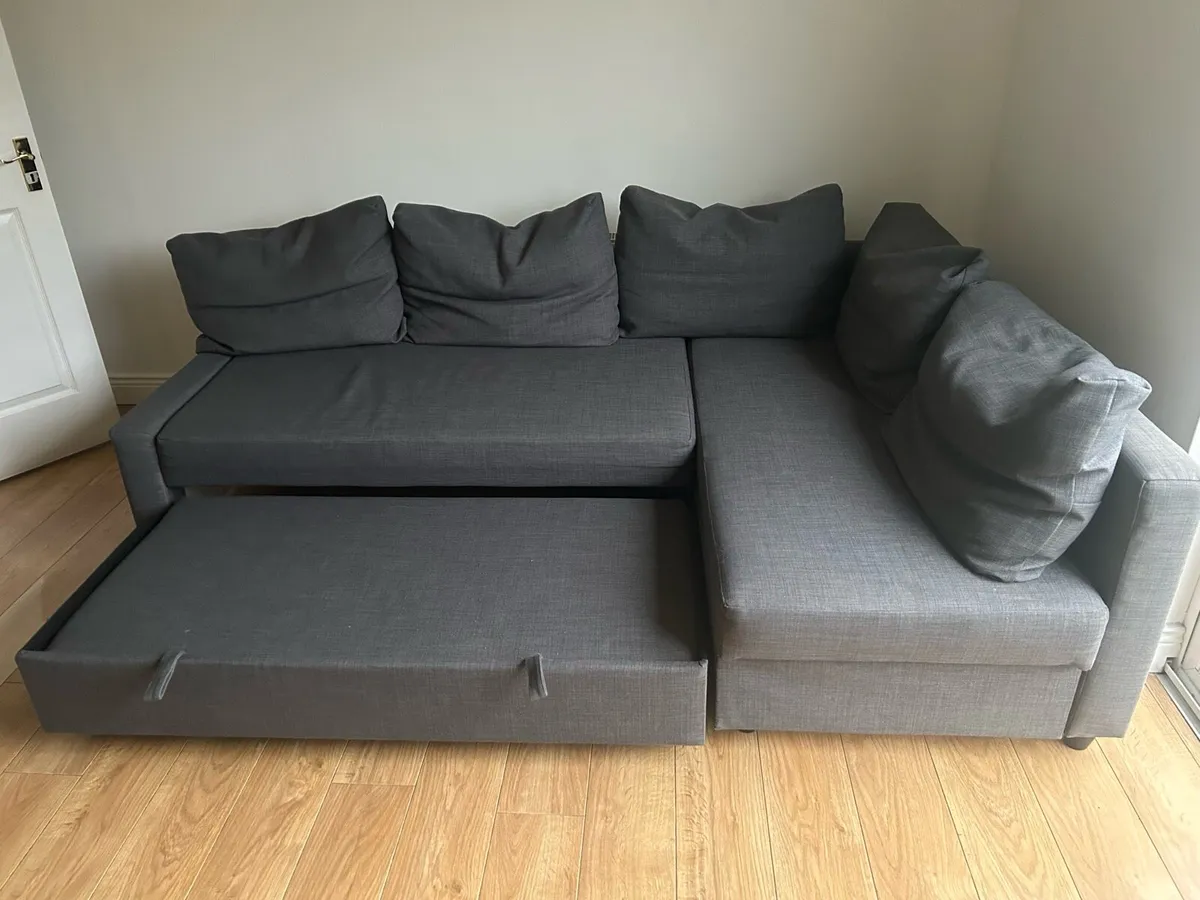 Kitchen Table & 4 chairs, couch, double bed, coffe - Image 4