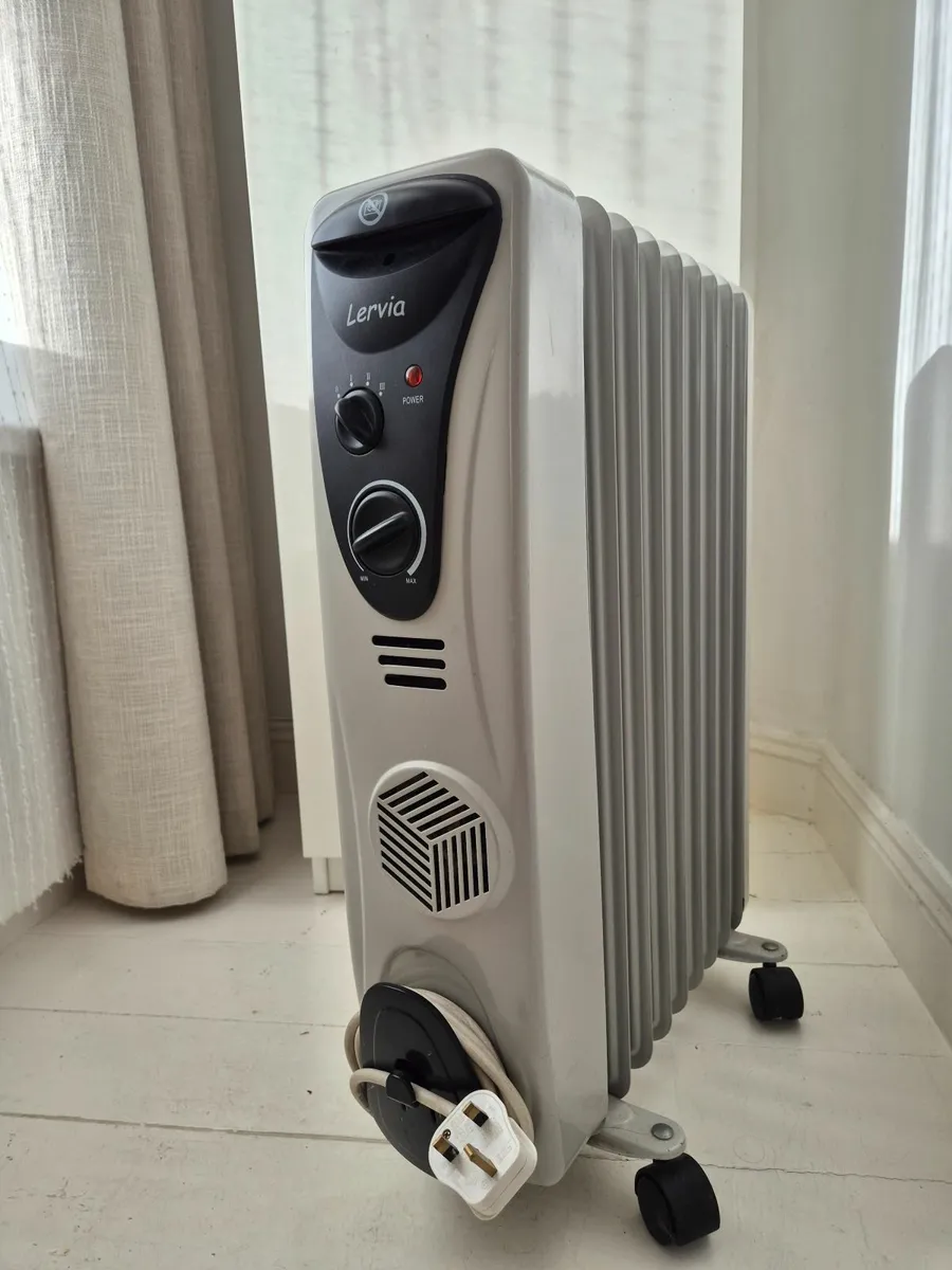 White electric Heater as new. - Image 2