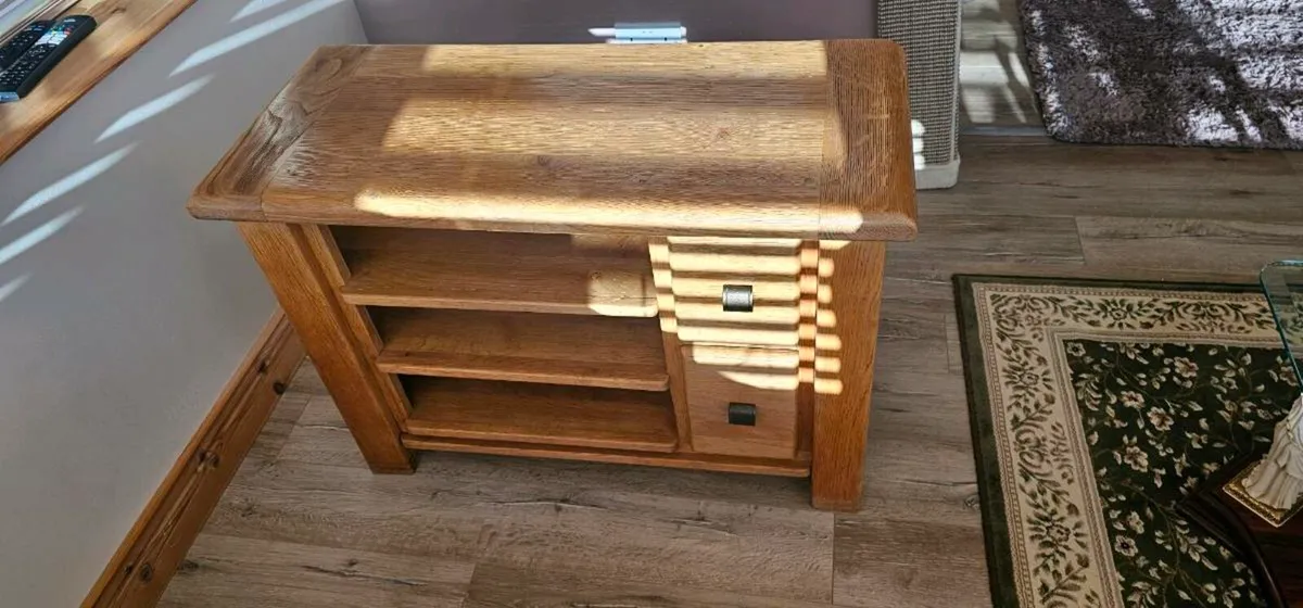 Tv Stand Danube Solid Oak - Image 3