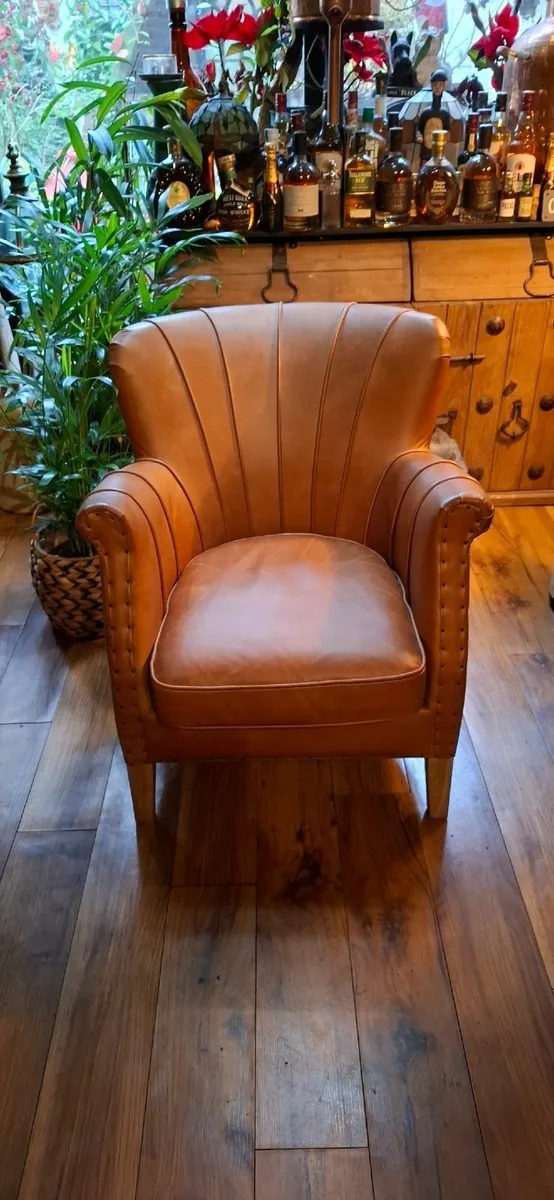 Leather Armchair - Image 1