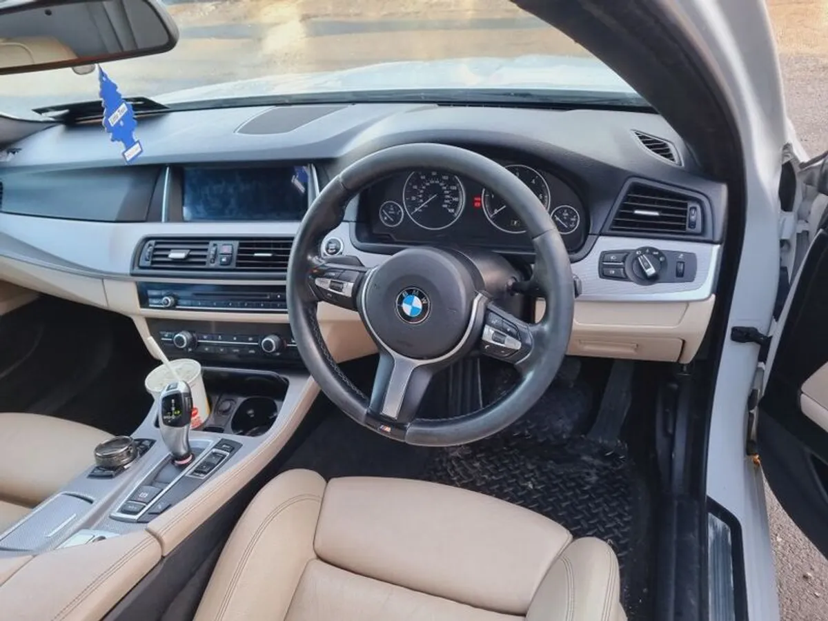 2013 Bmw 520d M Sport Lci Alpine White - Image 3