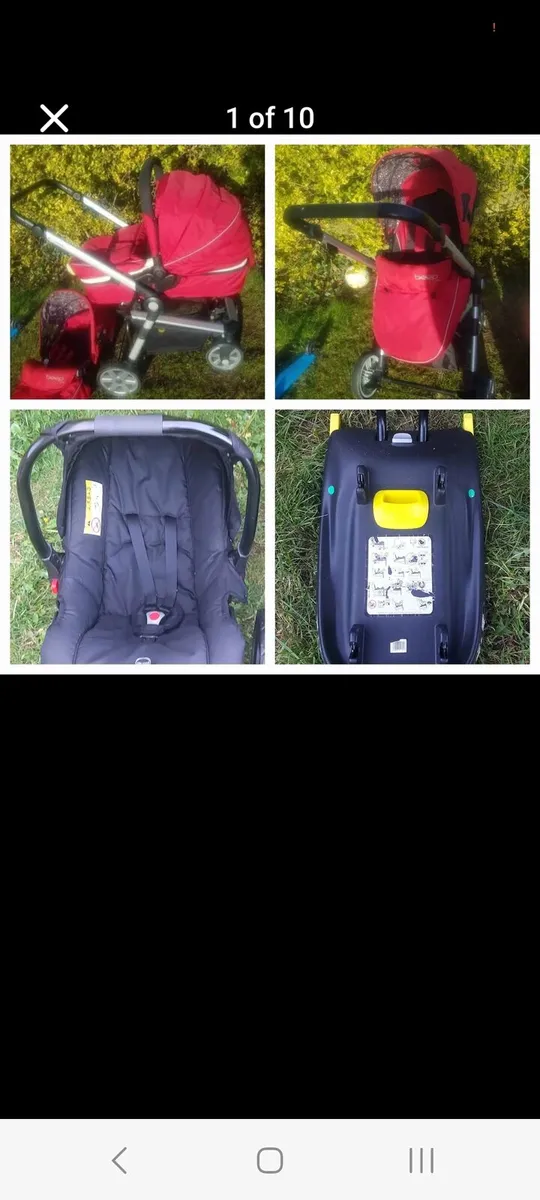 Baby elegance beep travel system - Image 1