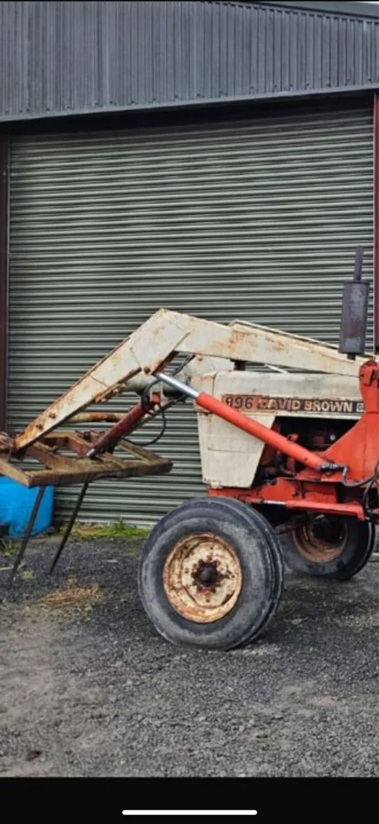 David brown front loader