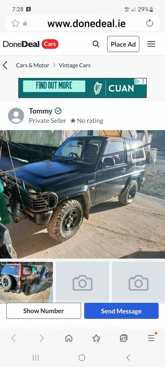 Parts wanted for daihatsu rocky