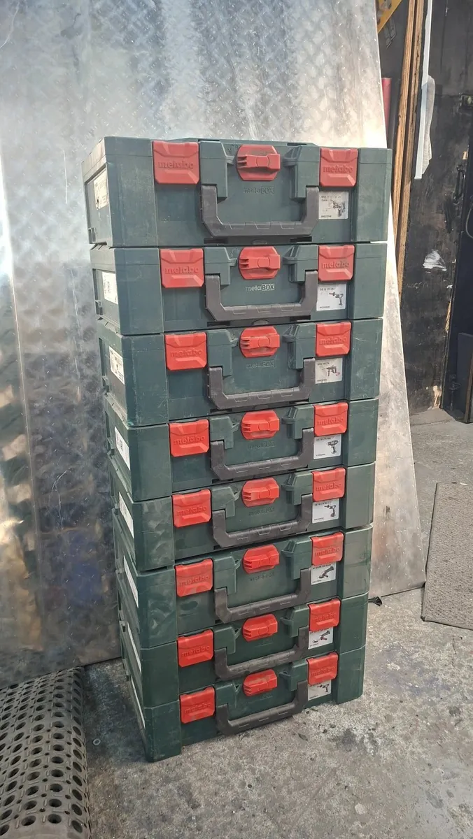Metabo storage boxes - Image 3