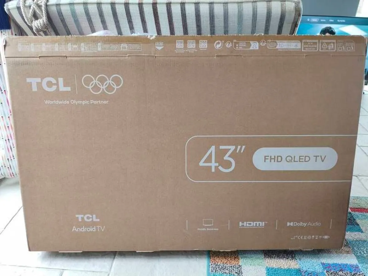 New 43 Inch Tcl Qled Tv - Image 2
