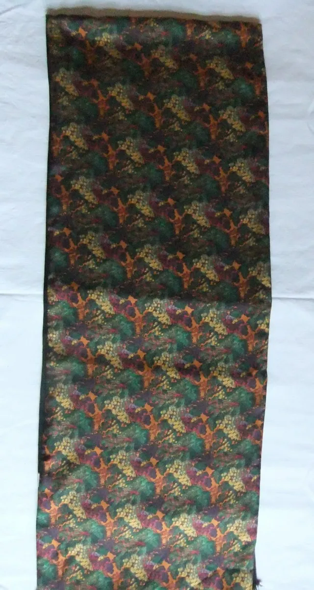 Yves Saint Laurent Vintage Silk Wool Scarf - Image 2