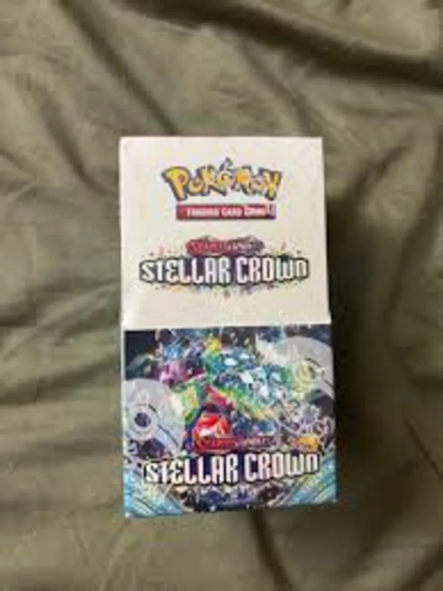 Pokemon Stellar Crown Half Booster Box