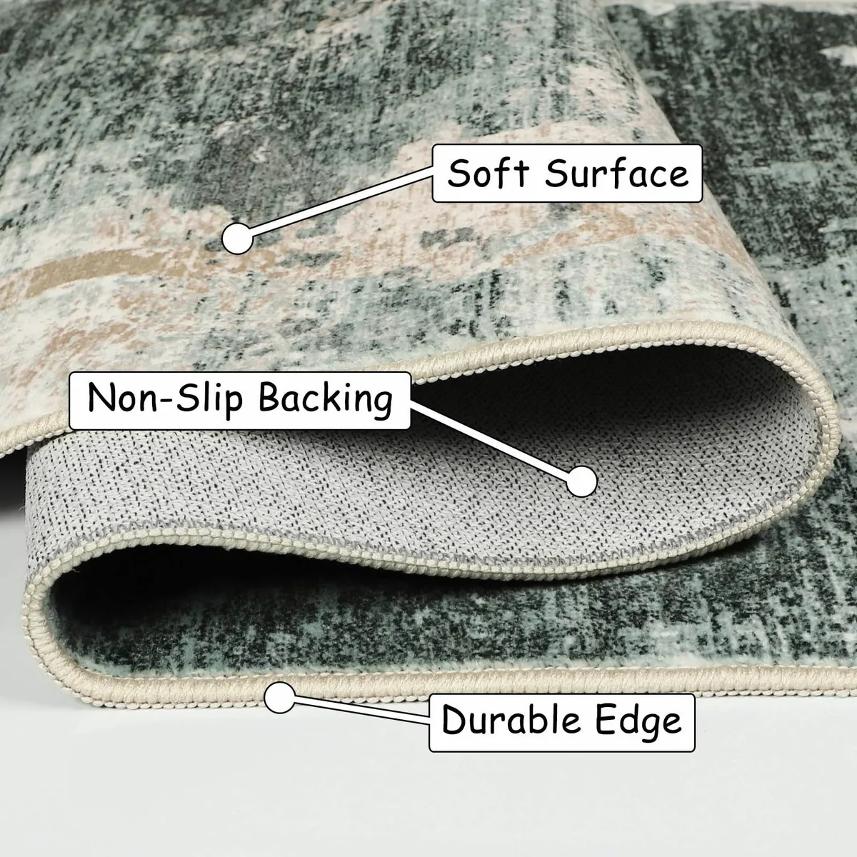 160x230cm Large Modern Abstract Rugs Living Room - Image 4