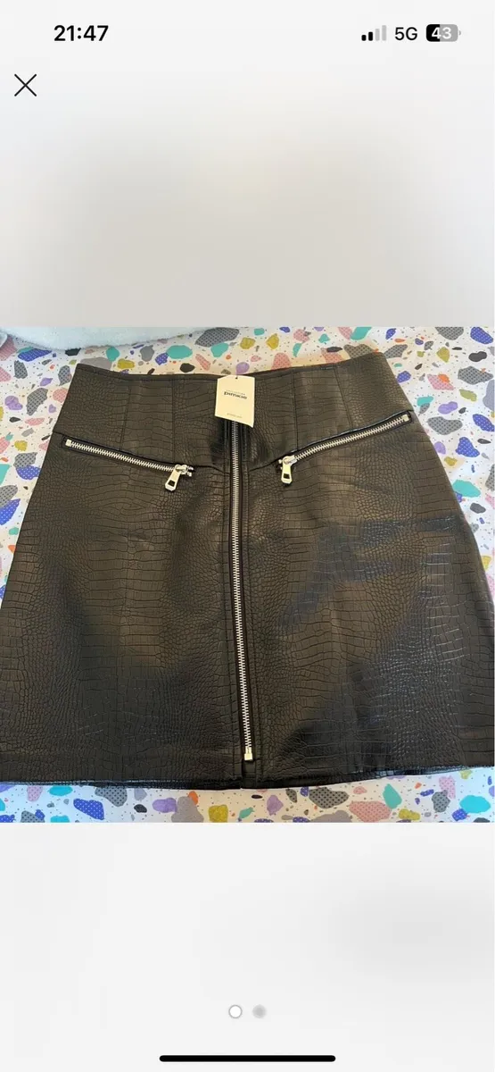 Pimkie Leather Skirt - Image 1