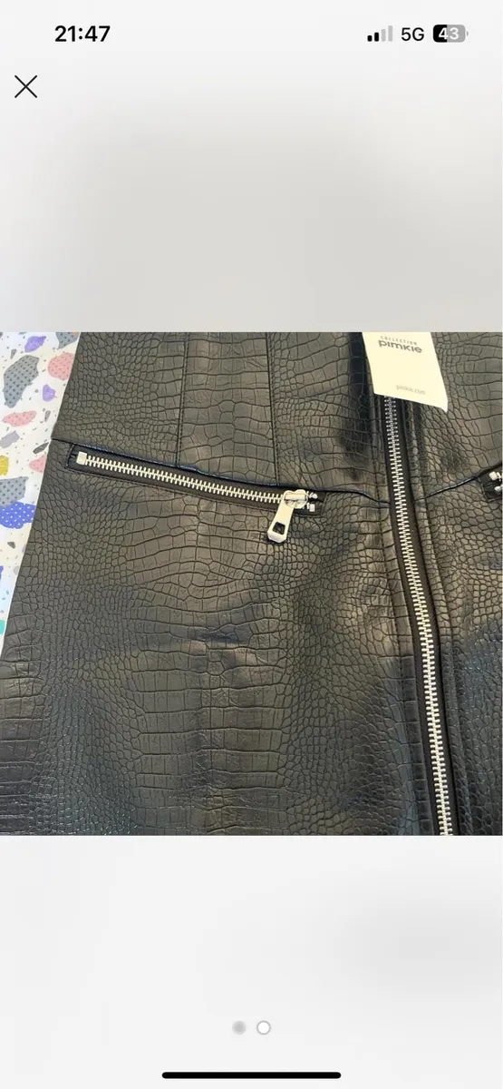 Pimkie Leather Skirt - Image 2