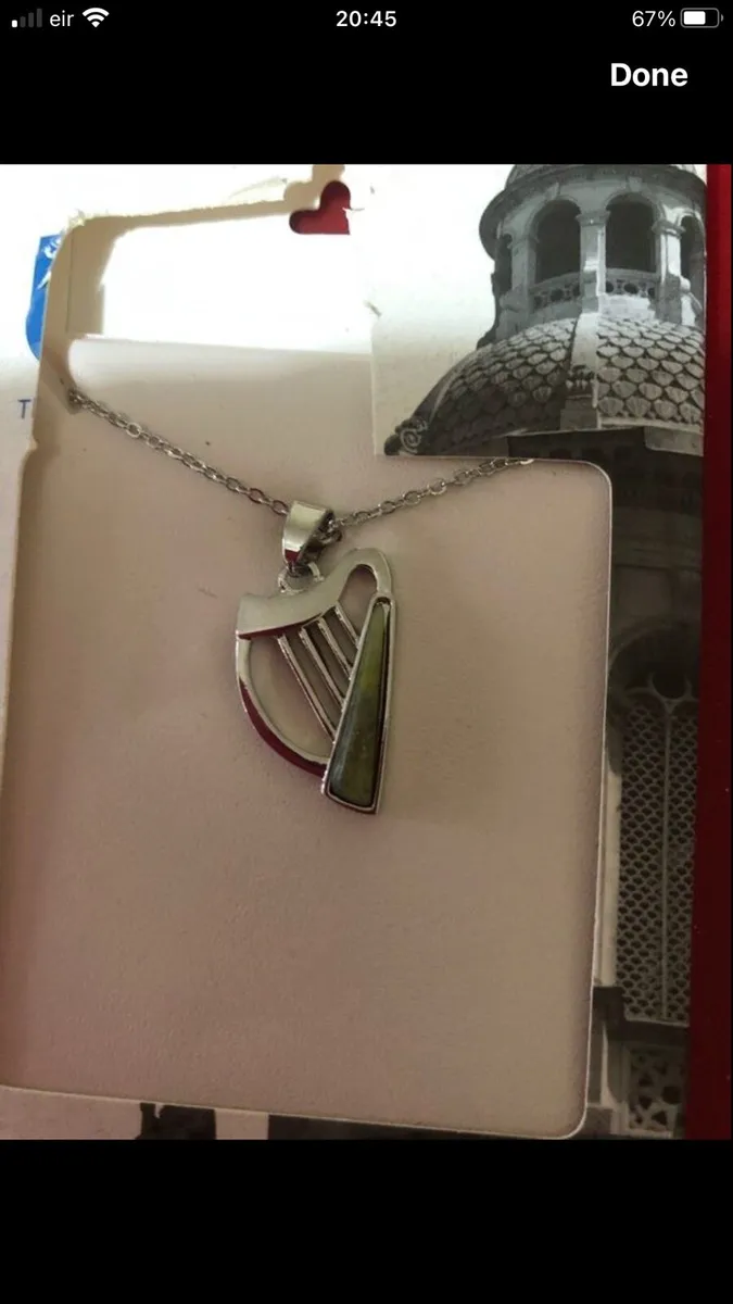 Ladies Irish sliver necklace €25 - Image 4