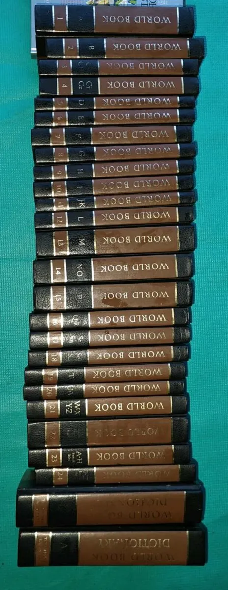 World book encyclopaedias
