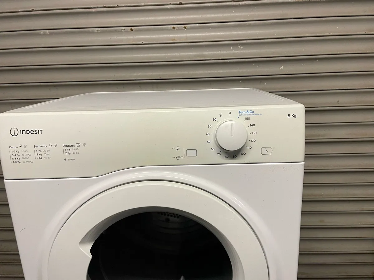 Indesit Vented Tumble Dryer 8kg - Image 3