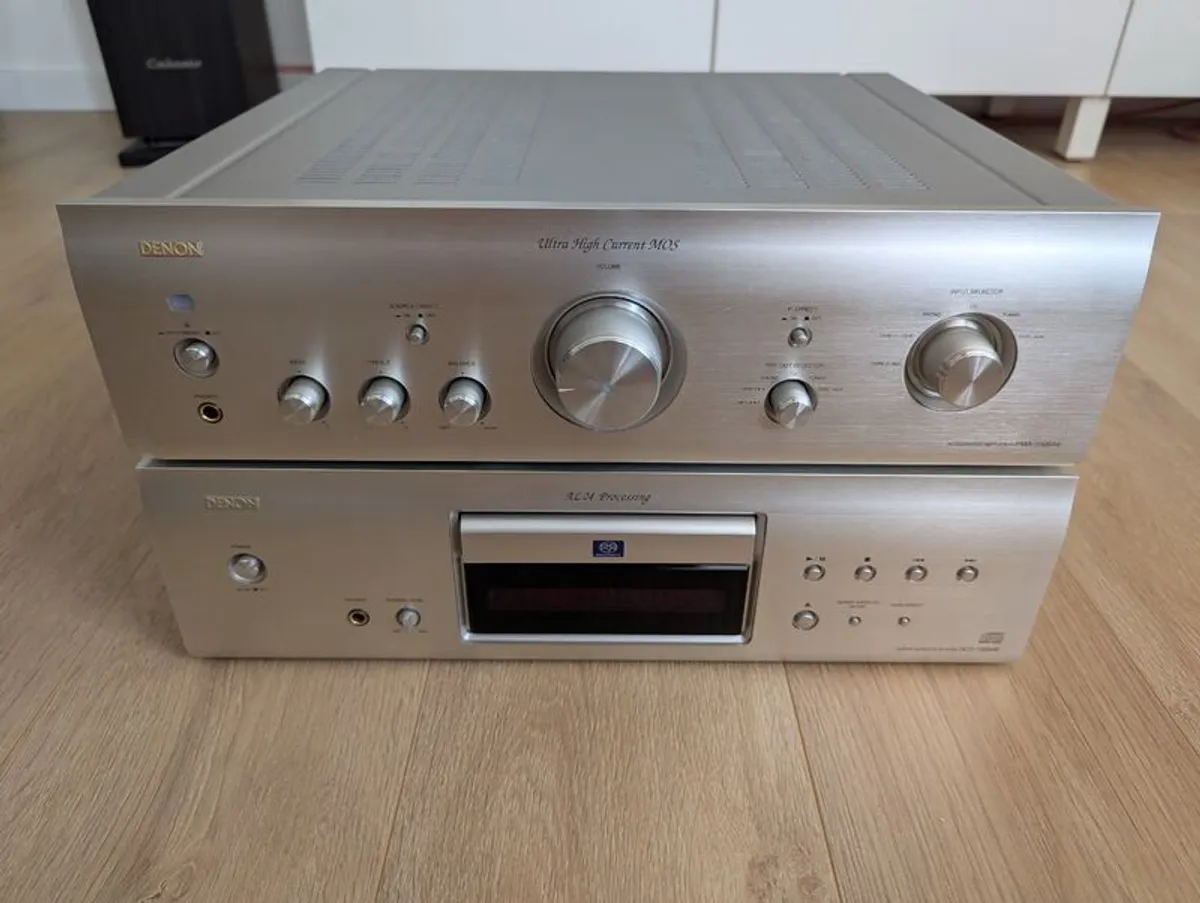 DENON AV Receiver Amplifier PMA-1500AE and CD player DCD-1500AE - Image 2