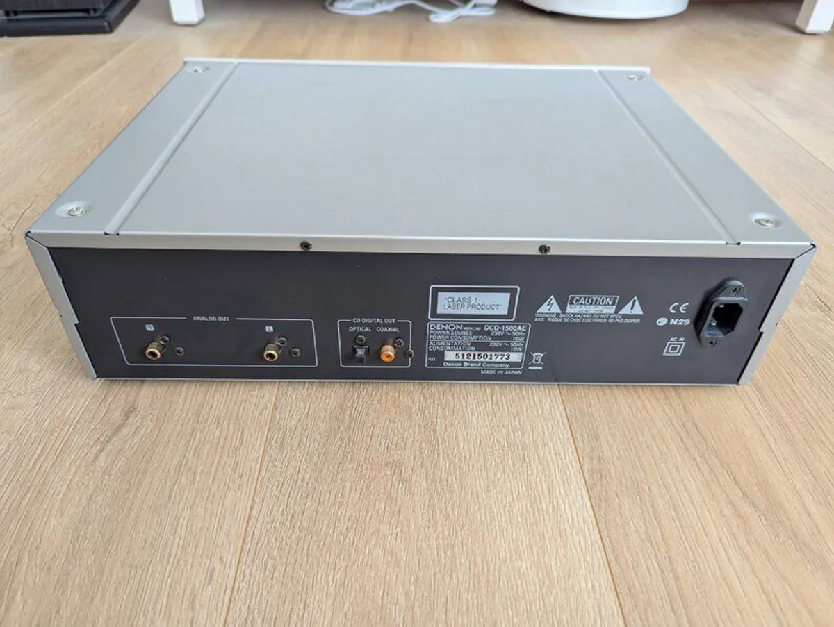 DENON AV Receiver Amplifier PMA-1500AE and CD player DCD-1500AE - Image 4