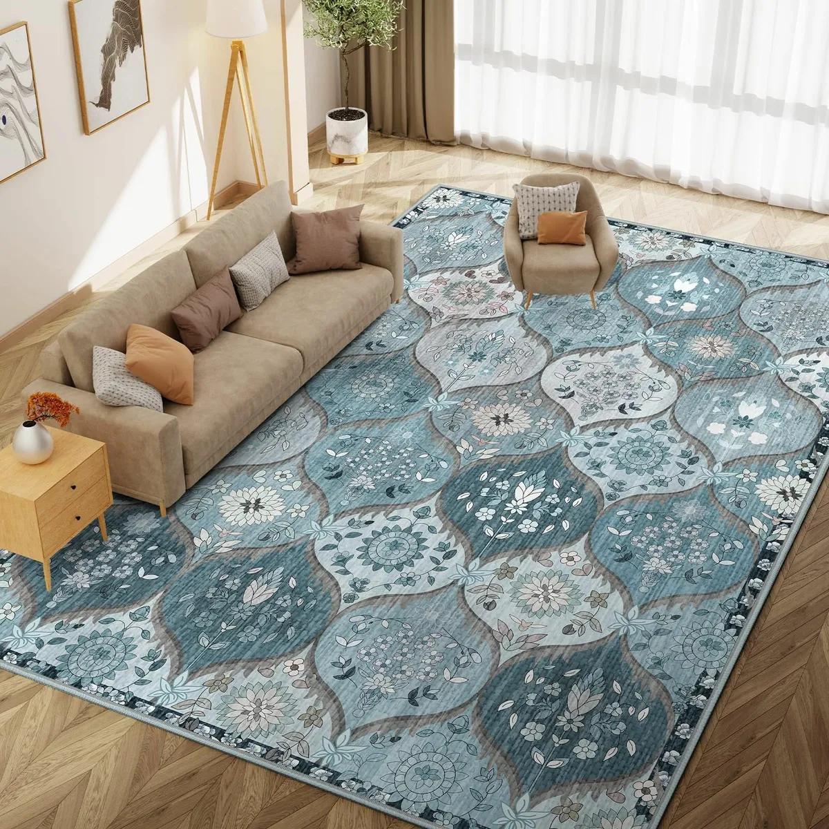 Large Rugs for Living Room - 200x300 cm Machine - Image 1