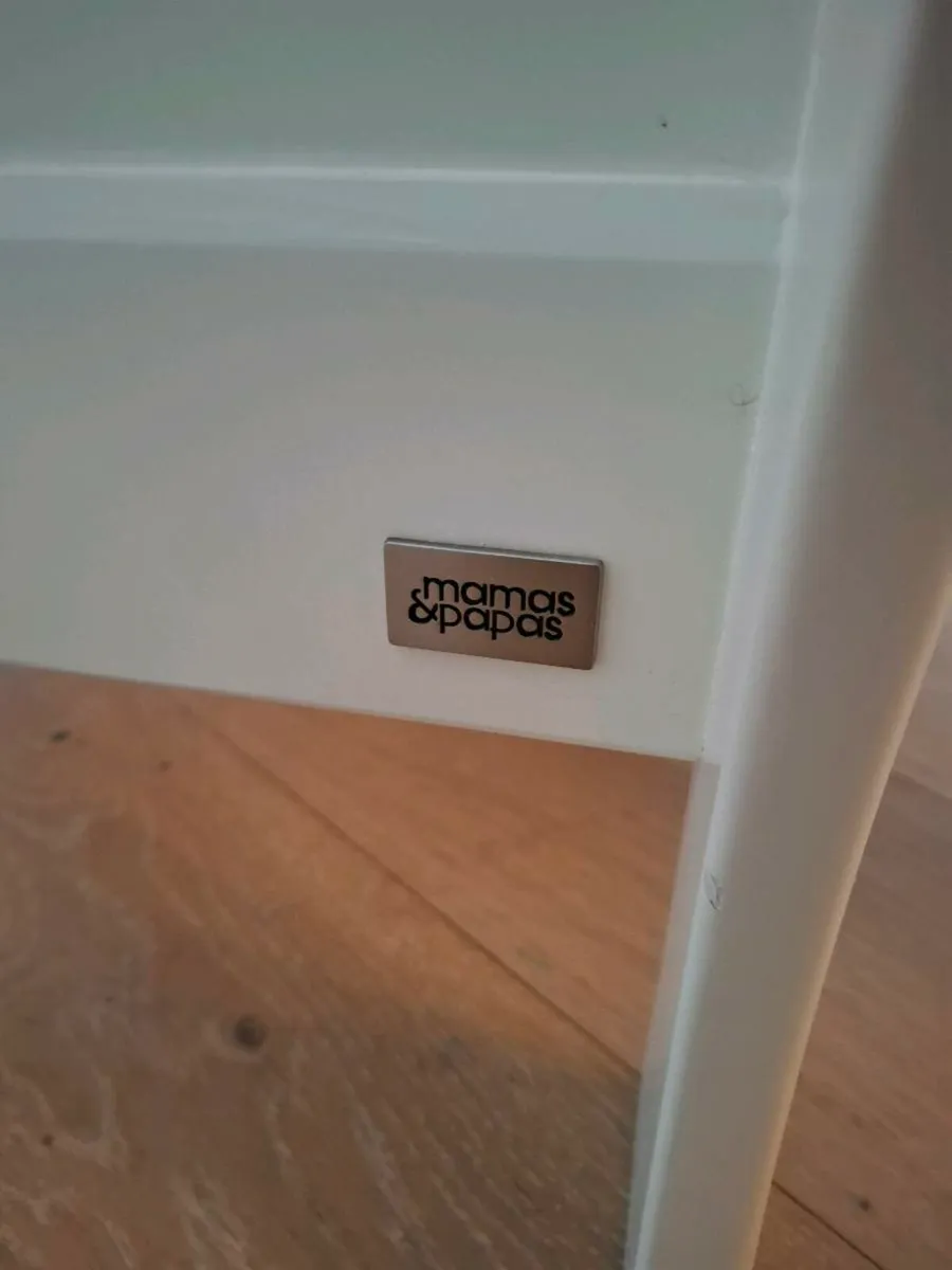 Mamas and Papas sleigh cotbed - Image 2