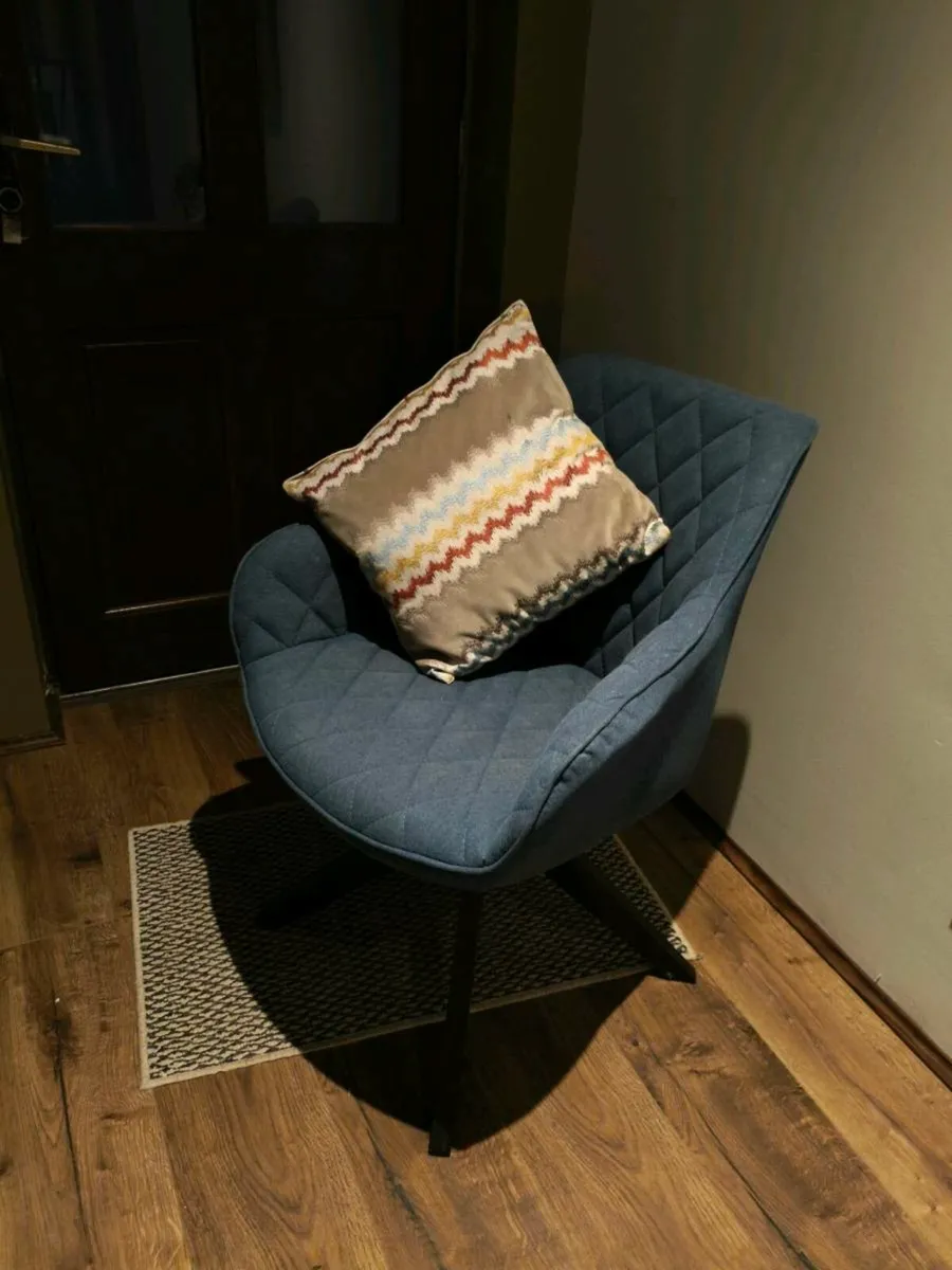 Beautiful lounge chair pale 🔵 - Image 1