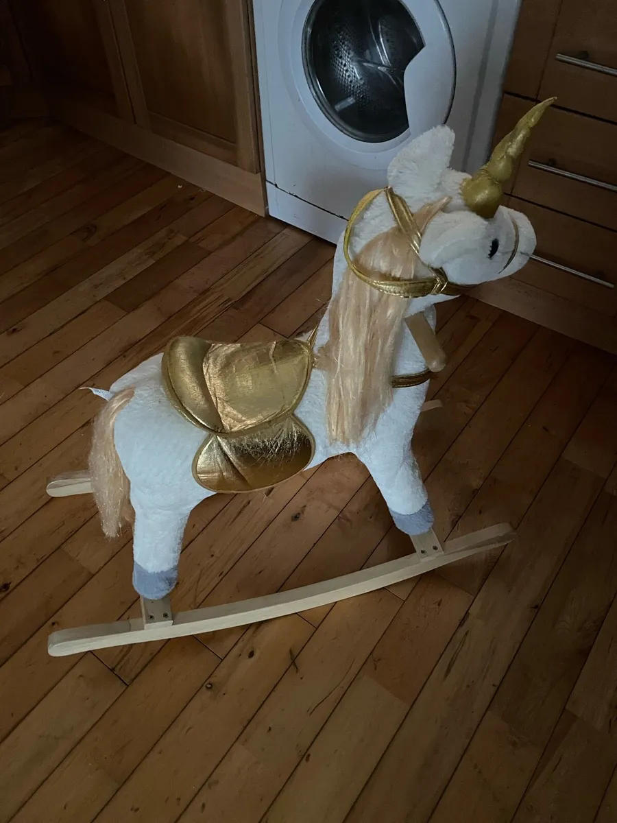 Rocking unicorn with sound effect - Image 3