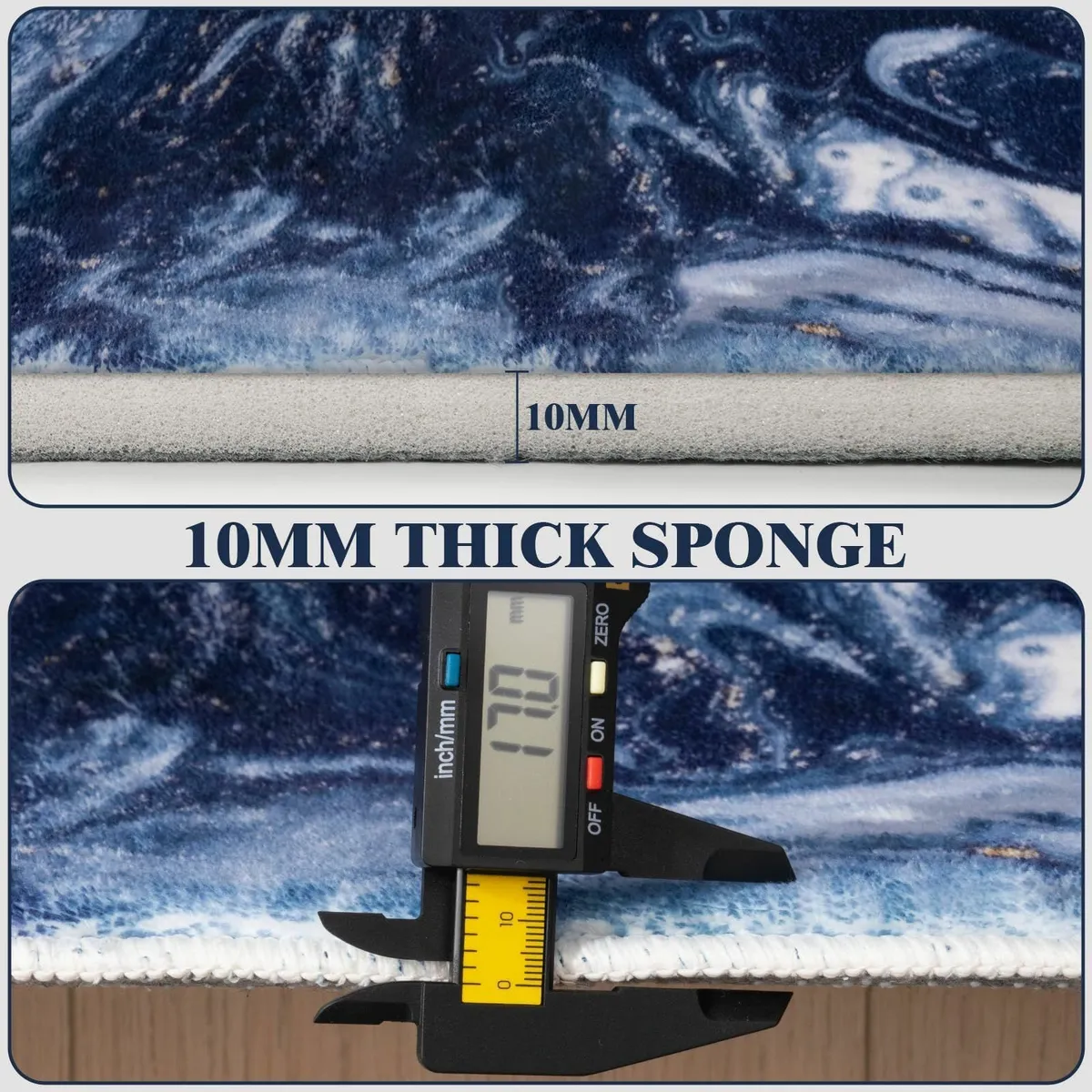 Living Room Rugs Large - 160x230 cm Upgraded 10mm - Image 3