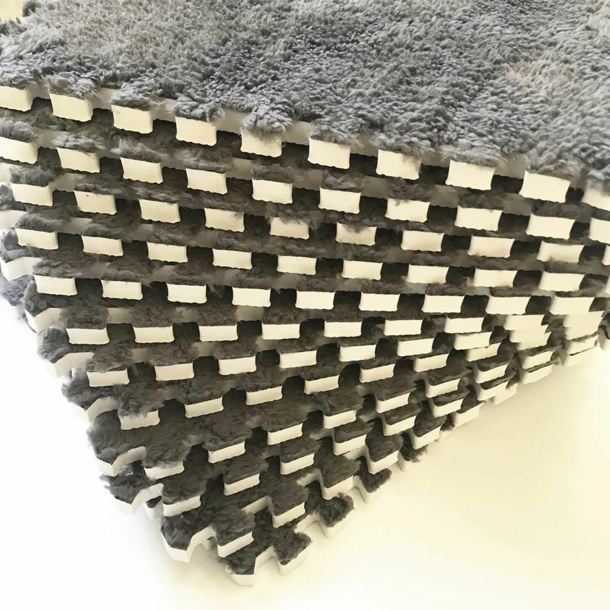 Interlocking Carpet Shaggy Soft EVA Foam Mats - Image 4