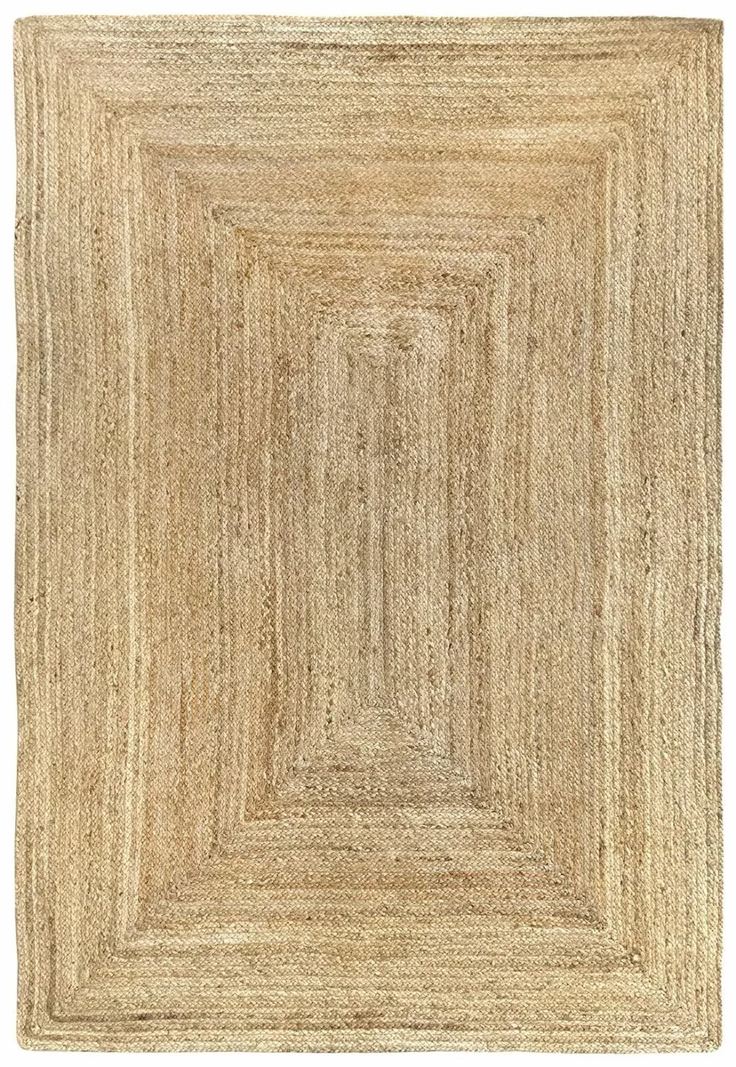 Rug Jute Alhambra Natural Colour Area 100% Fibre - Image 1