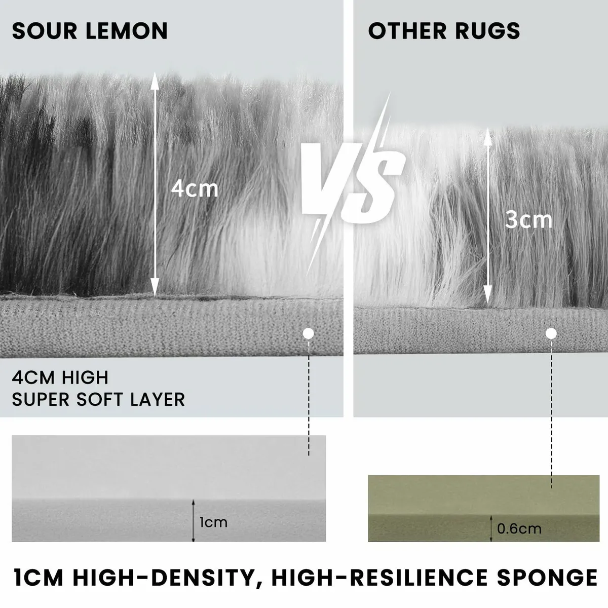 Rugs Living Room 240x300cm Dark Grey and Black - Image 4