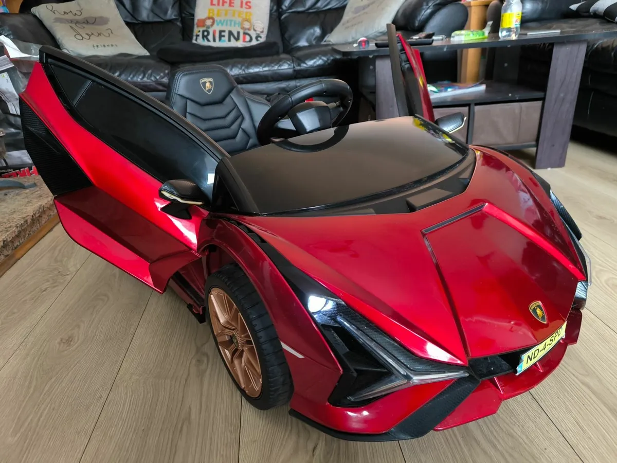 Lamborghini Sian ride-on 12V electric car - Image 1