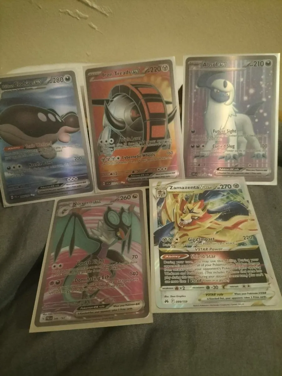 5 POKEMON ART CARDS - Image 1