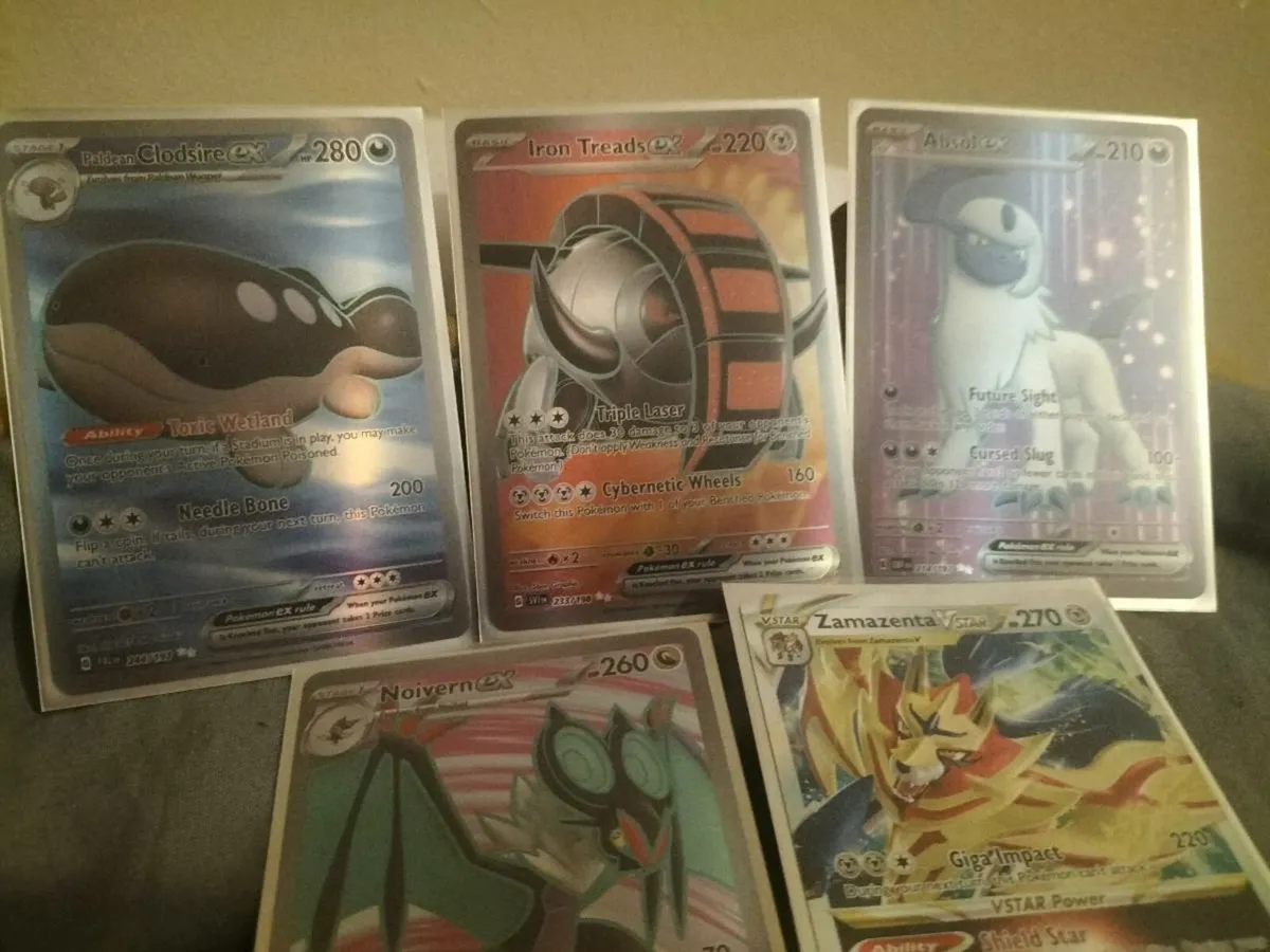 5 POKEMON ART CARDS - Image 2