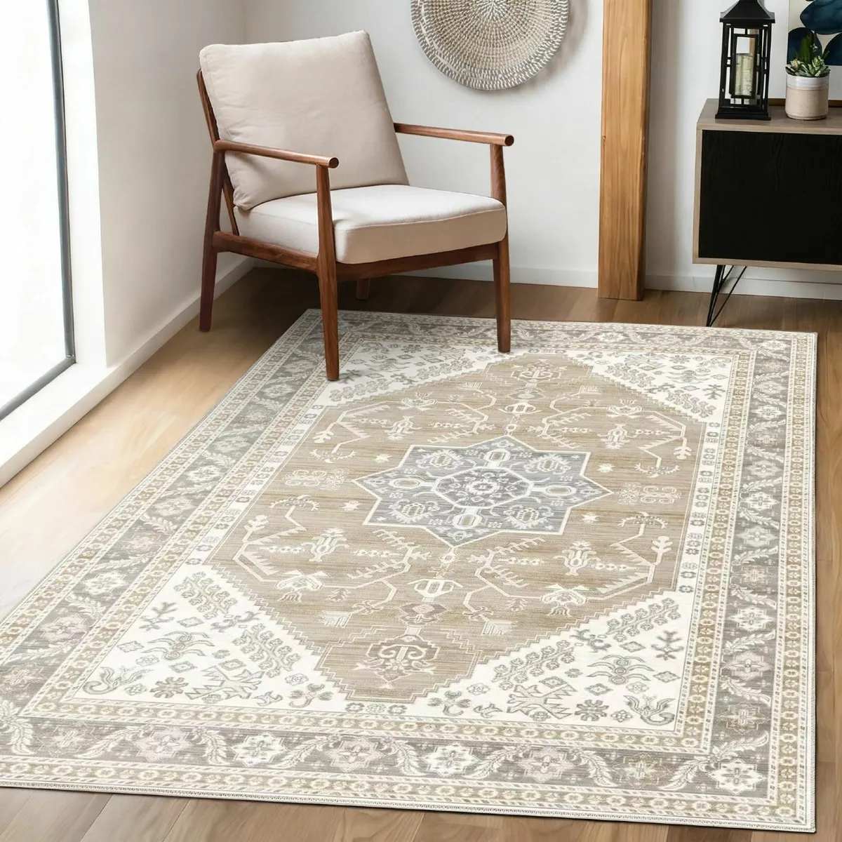 Large Rugs for Living Room 140x200cm Non Slip - Image 1