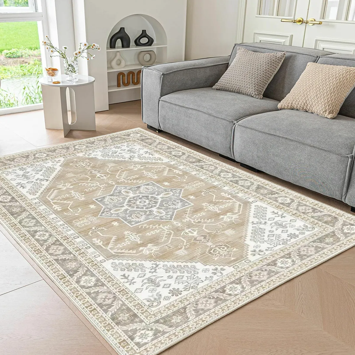 Large Rugs for Living Room 140x200cm Non Slip - Image 2
