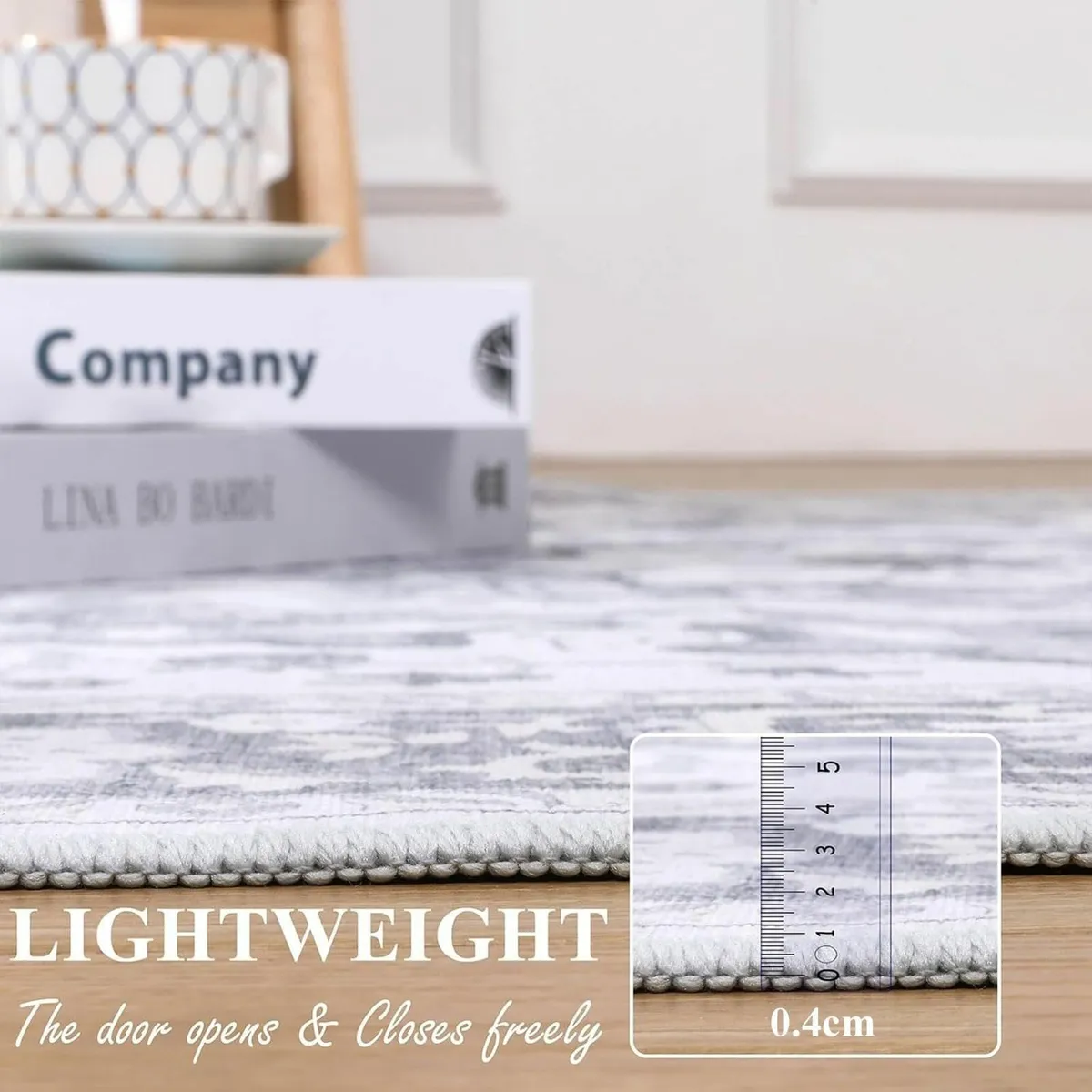 Washable Area Rug Large Boho Living Room Rugs - Image 2