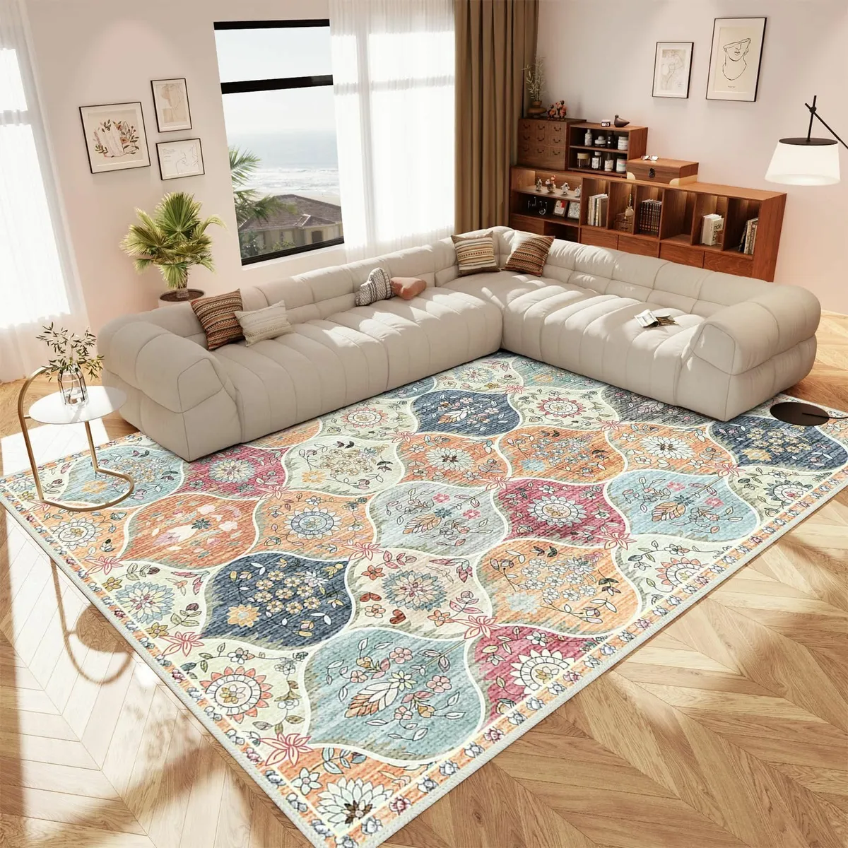 Large Rugs for Living Room - 160x230 cm Machine - Image 4