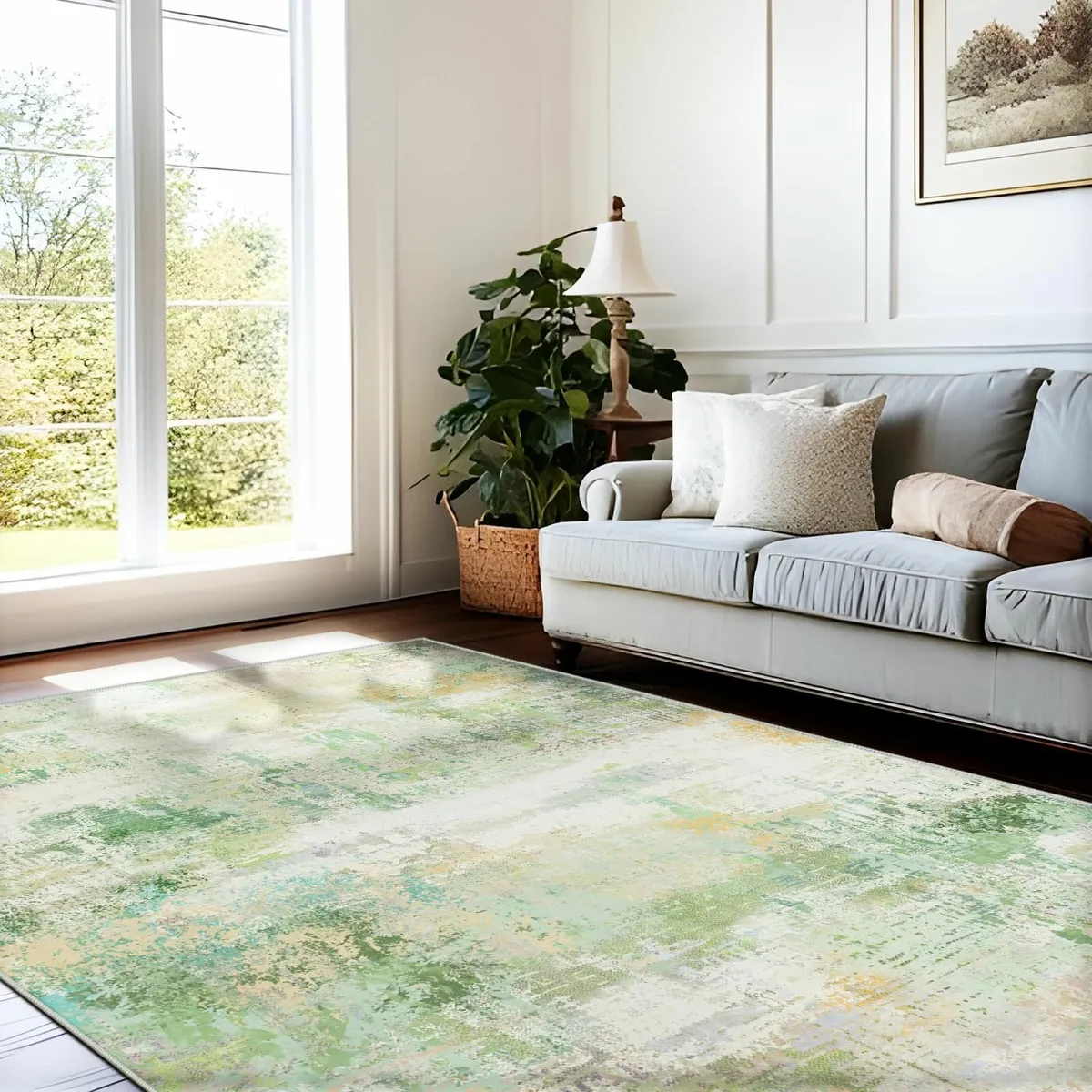 Washable Rugs Living Room Large 140x200cm Area - Image 2