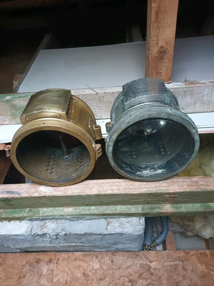 Veteran Car Headlamp Pair - Image 1