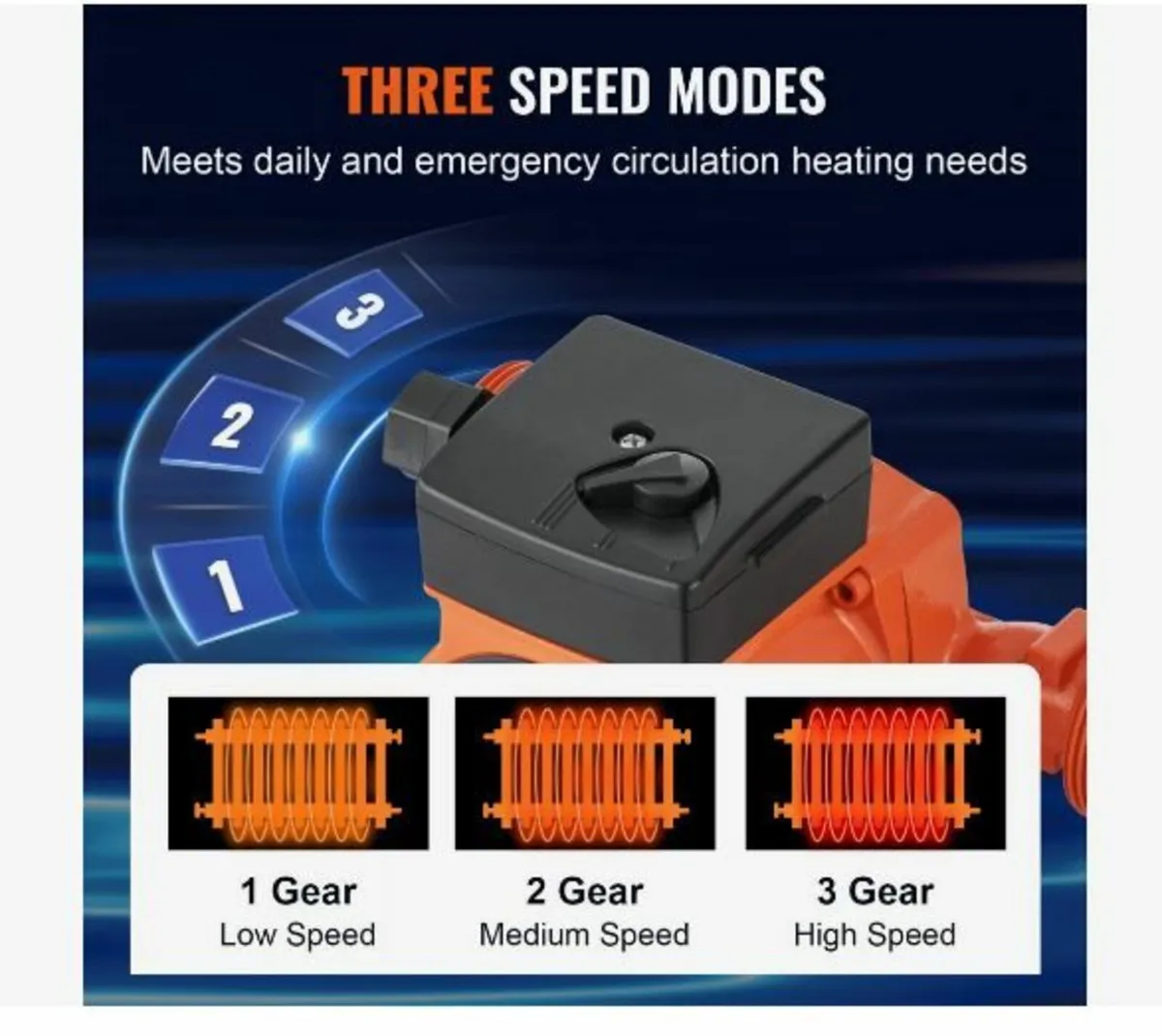 Hot Water Recirculating Pump, 220V - Image 3