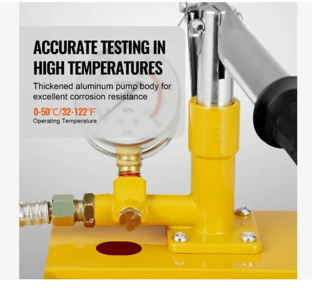 Hydrostatic Test Pump, Max 25 bar/362 PSI - Image 3
