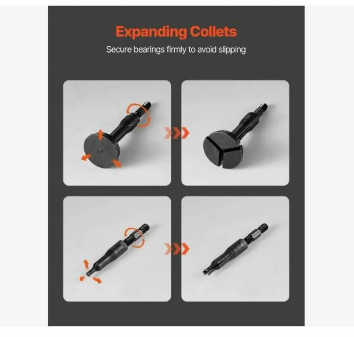 Blind Hole Bearing Puller Set, 16-in-1 - Image 3