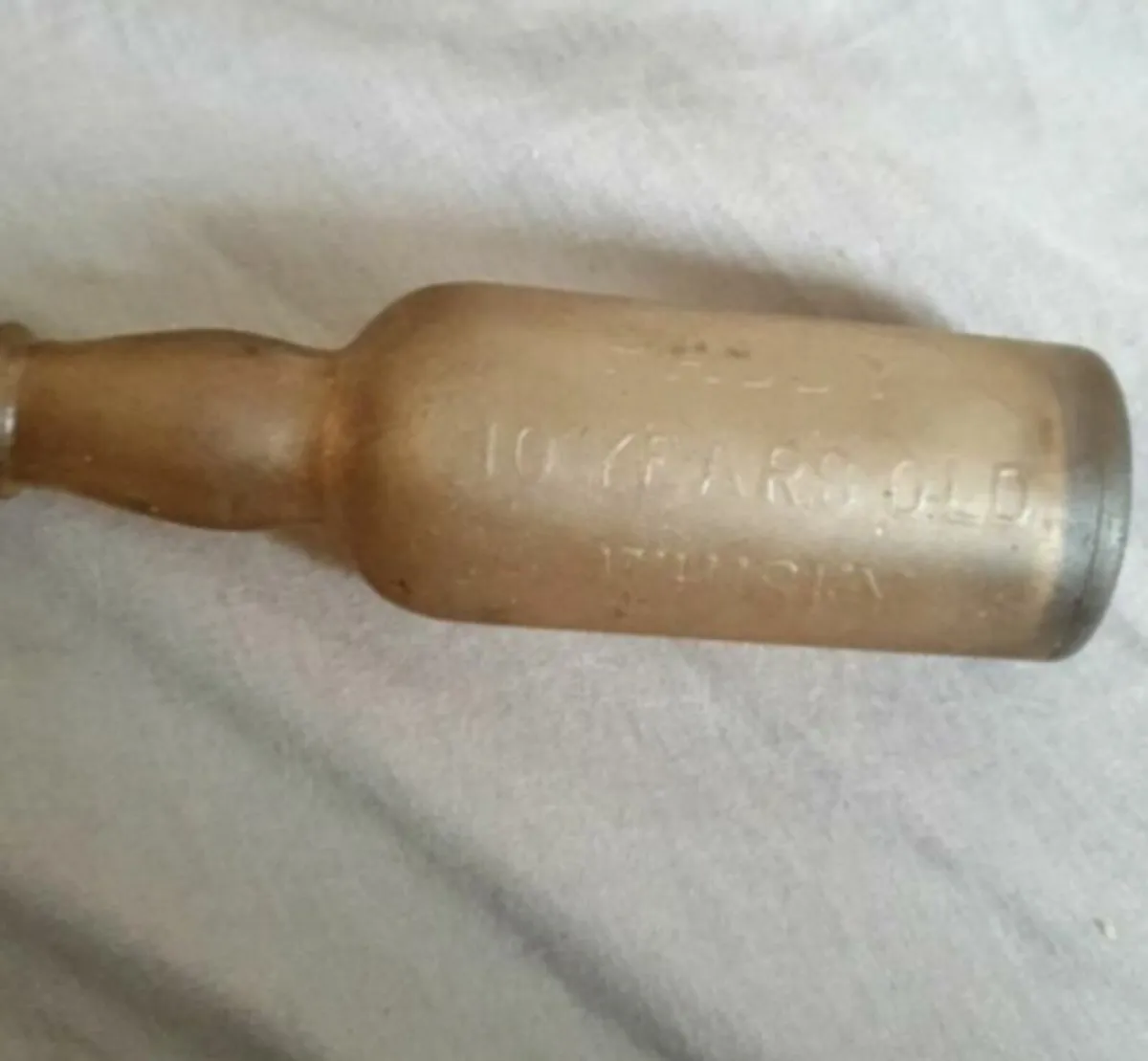 3 VINTAGE CORK WHISKEY BABY BOTTLES - Image 3