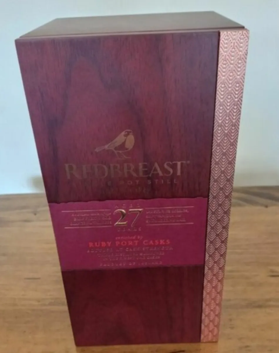 REDBREAST 27 YEAR OLD BOX
