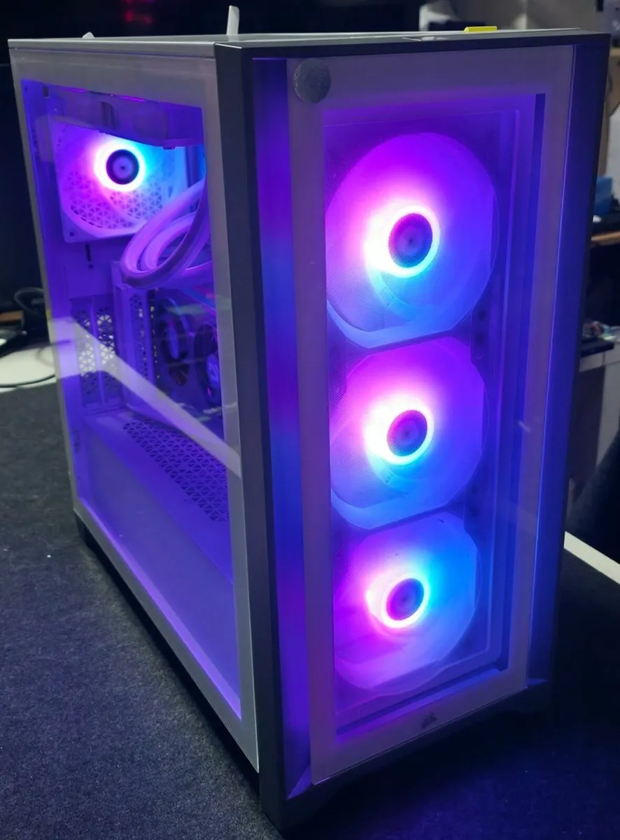 AMD Corsair Ryzen 5 RX 9060 XT Gaming PC - Image 1